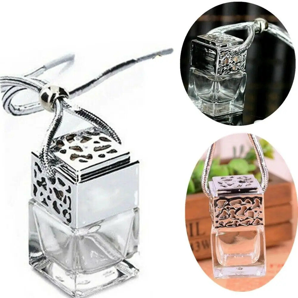 

10Pcs/Lot Car Mini Hanging Empty Perfume Bottle Diffuser Air Freshener Ornament