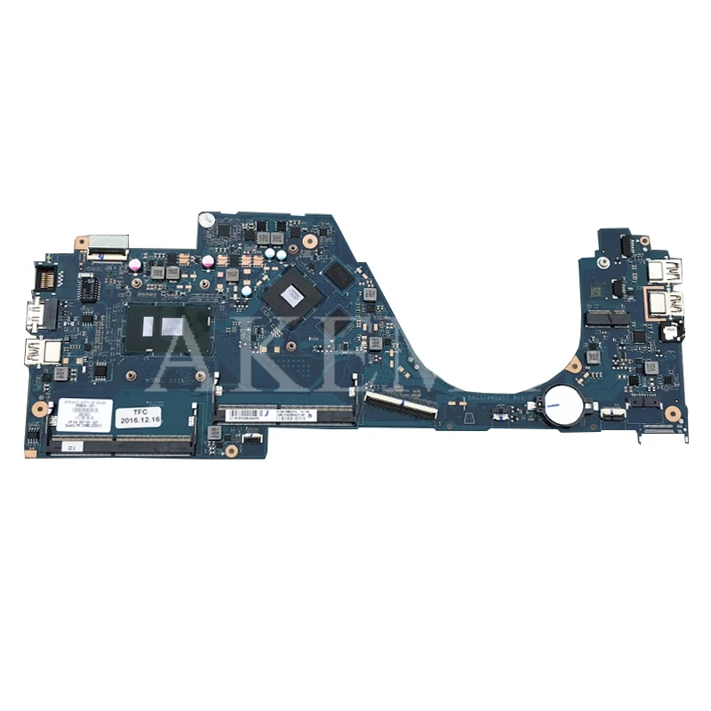 Online Für For HP 14-AL Laptop Motherboard 855834-601 855834-001 DAG31AMB6D0 Mit SR2EY I5-6200U CPU 940M X 2GB GPU