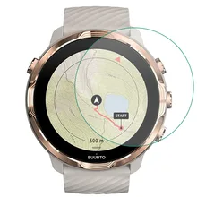 Tempered Glass Protective Film Clear Guard Protection For Suunto 7 Suunto7 Sport Watch Smartwatch Display Screen Protector Cover Tempered Glass Protective Film Clear Guard Protection For Suunto 7 Suunto7 Sport Watch Smartwatch Display Screen Protector Cover