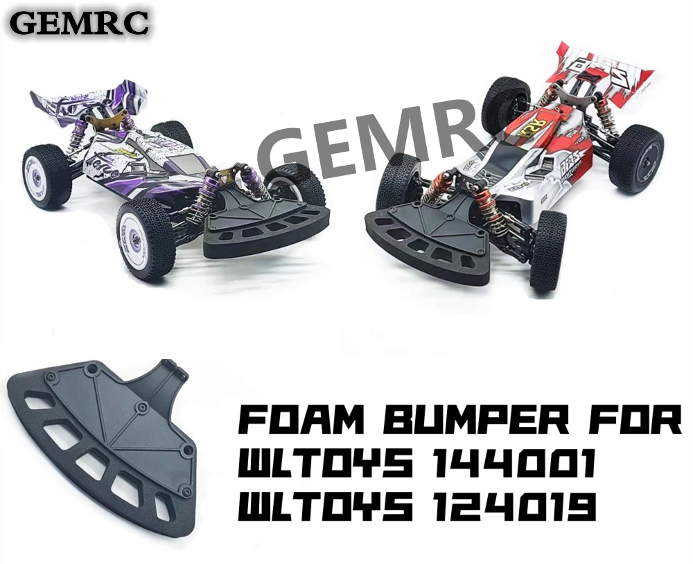 Wltoys 144001 124019 124017 аксессуары улучшенные детали на дороге передний бампер из
