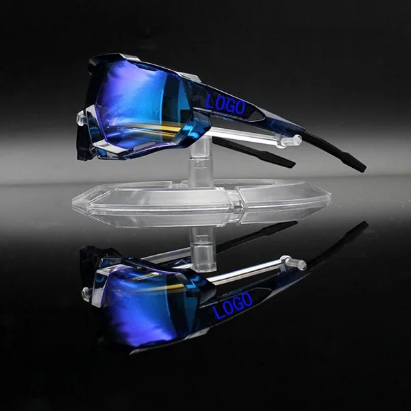4 Lens Polarized Уличные спортивные очки с 3 линзами для езды на велосипеде, Mtb, гоночные очки для шоссейного велосипеда, мужские и женские солнцезащитные очки UV400 для езды на велосипеде, очки для бега - Цвет: 4 Lens Polarized