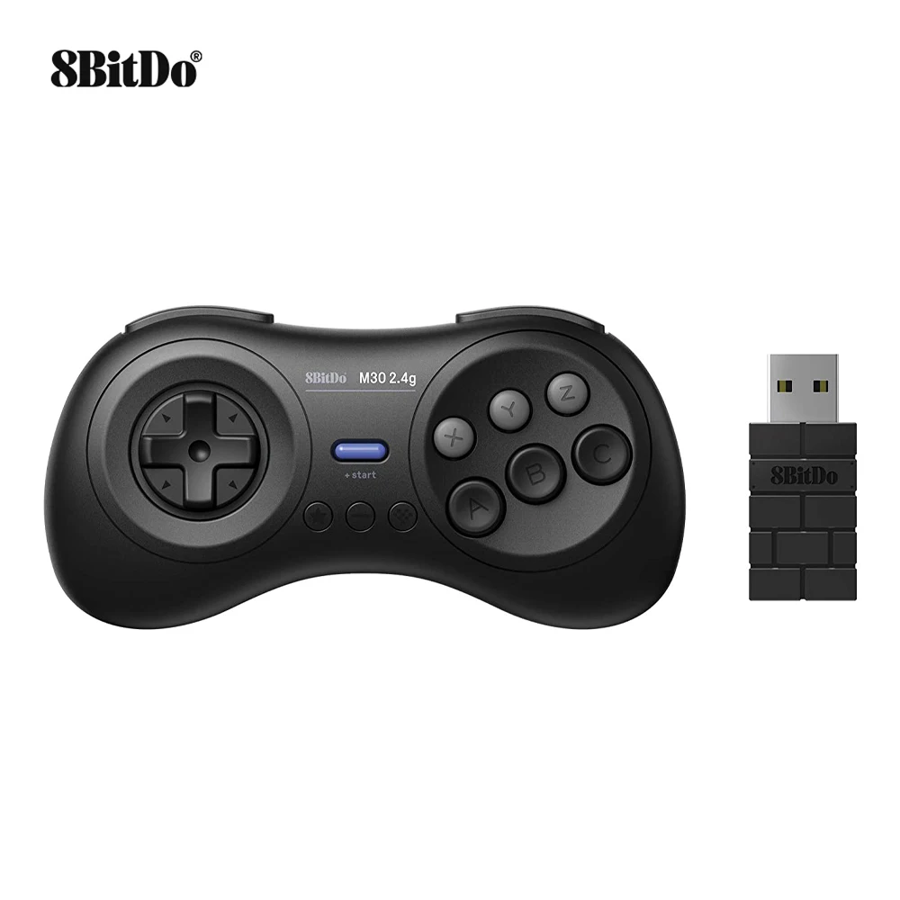 

8Bitdo M30 2.4G Wireless Gamepad for Sega Genesis Mini and Mega Drive Mini - Sega Genesis