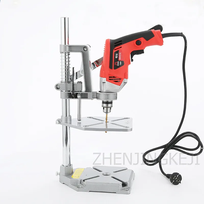 Двойное использование Электрический держатель дрели электрическая дрель полка