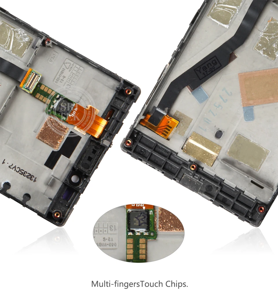 4,3 протестирован для NOKIA Lumia 720, сенсорный ЖК-экран для NOKIA Lumia 720, дигитайзер с рамкой в сборе, запасные части N720