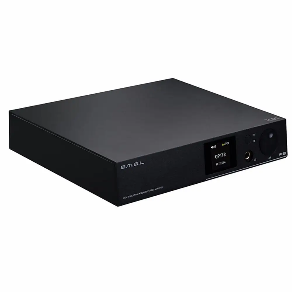 SMSL A8 XMOS решение и мощность Льда 125Wx2 модуль PCM 768 кГц DSD512 HIFI аудио цифровой усилитель мощности DAC USB AMP