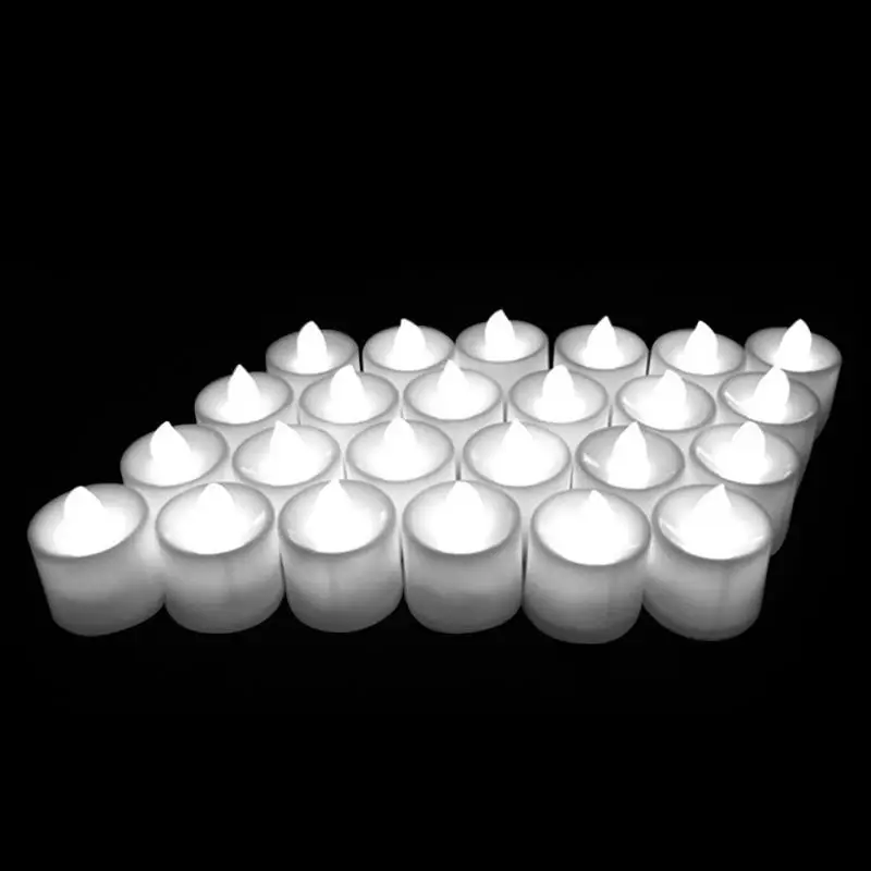 1 шт. светодиодный электронный чайный светильник свечи реалистичные