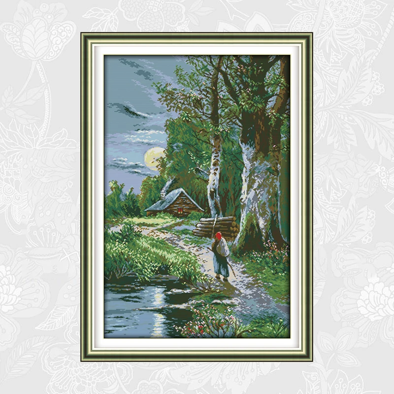 

Набор для вышивки крестом Joy Sunday, набор для рукоделия с счетным принтом, 14ct 11ct