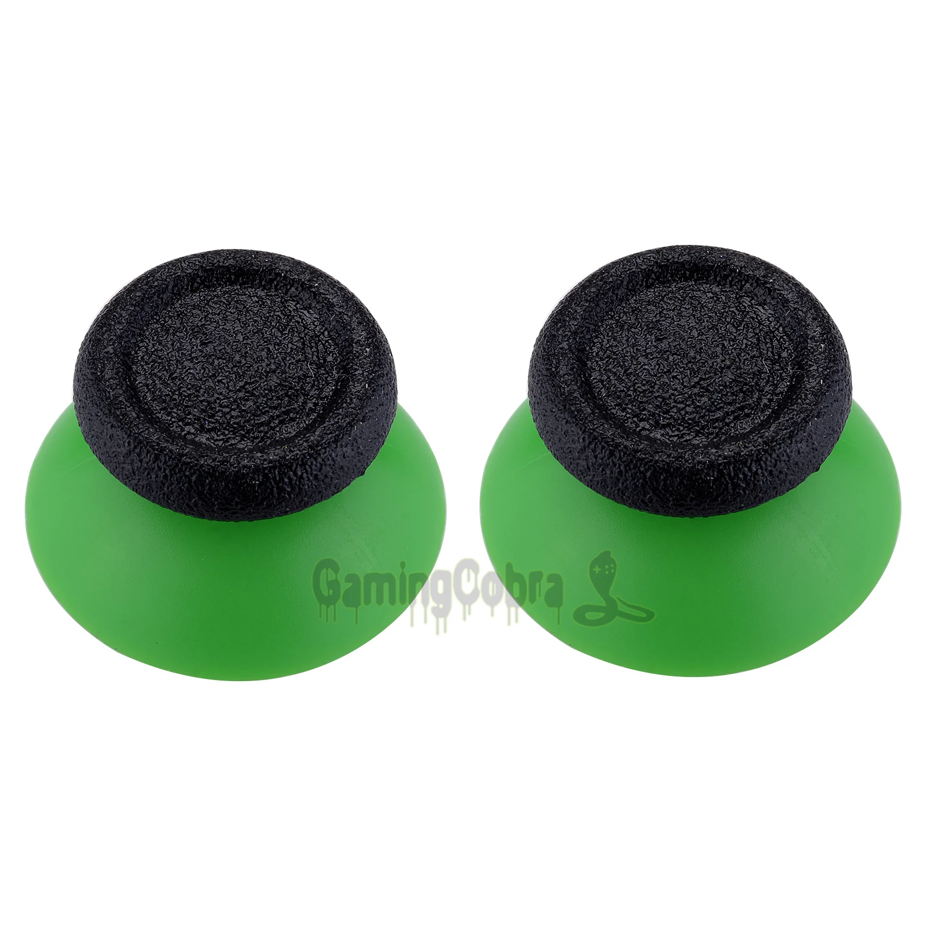 

eXtremeRate 1 Pair Green Black Replacement Joystick Analog Thumbsticks Buttons for PS5 / PS4 / PS4 Slim / PS4 Pro Controller