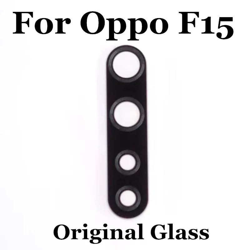 100 шт. оригинальная стеклянная крышка объектива для задней камеры Oppo F15 с