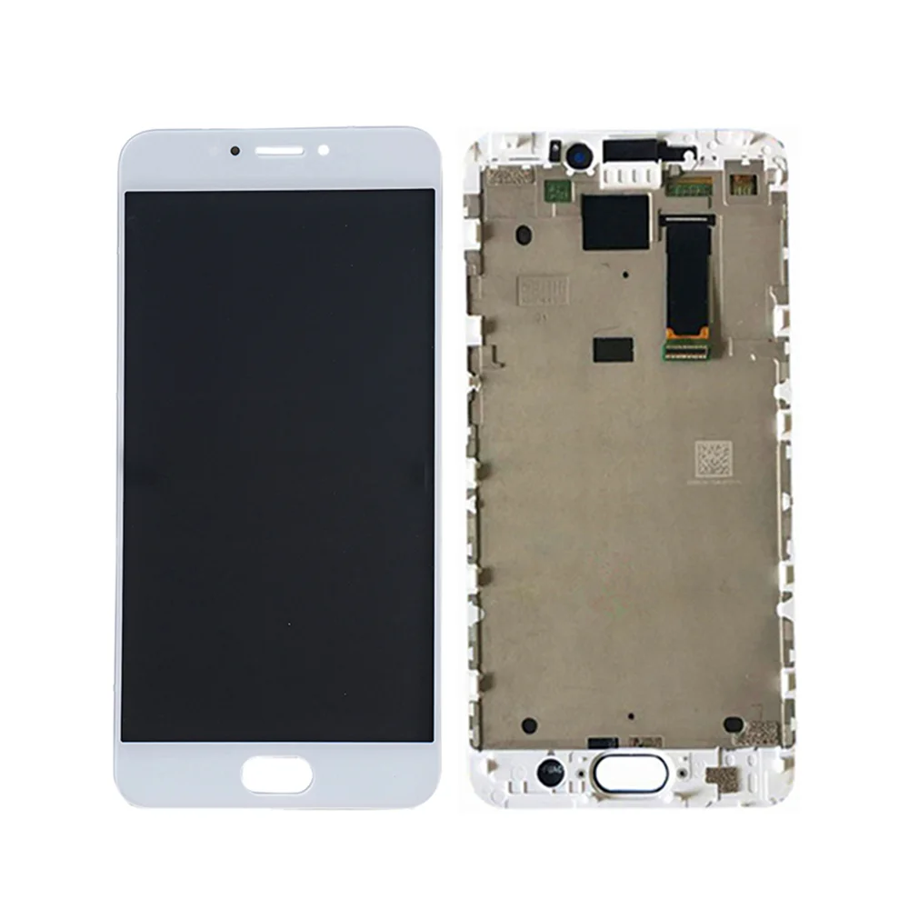 Протестировано на 5,5 ''Meizu MX6 ЖК-дисплей с рамкой+ сенсорная панель дигитайзер для Meizu MX6 дисплей рамка в сборе