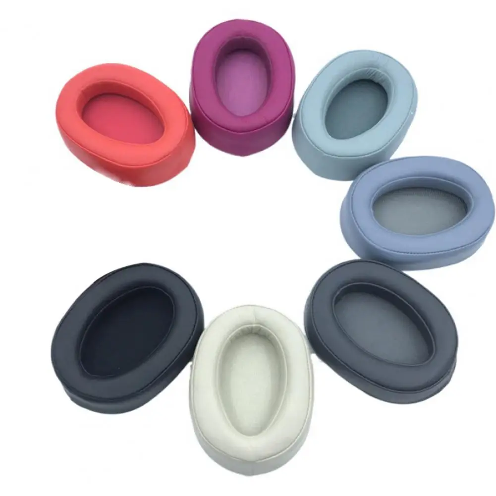

1 Pair Faux Leather Earpad Cushion Replacement Headphone Accessory for Sony