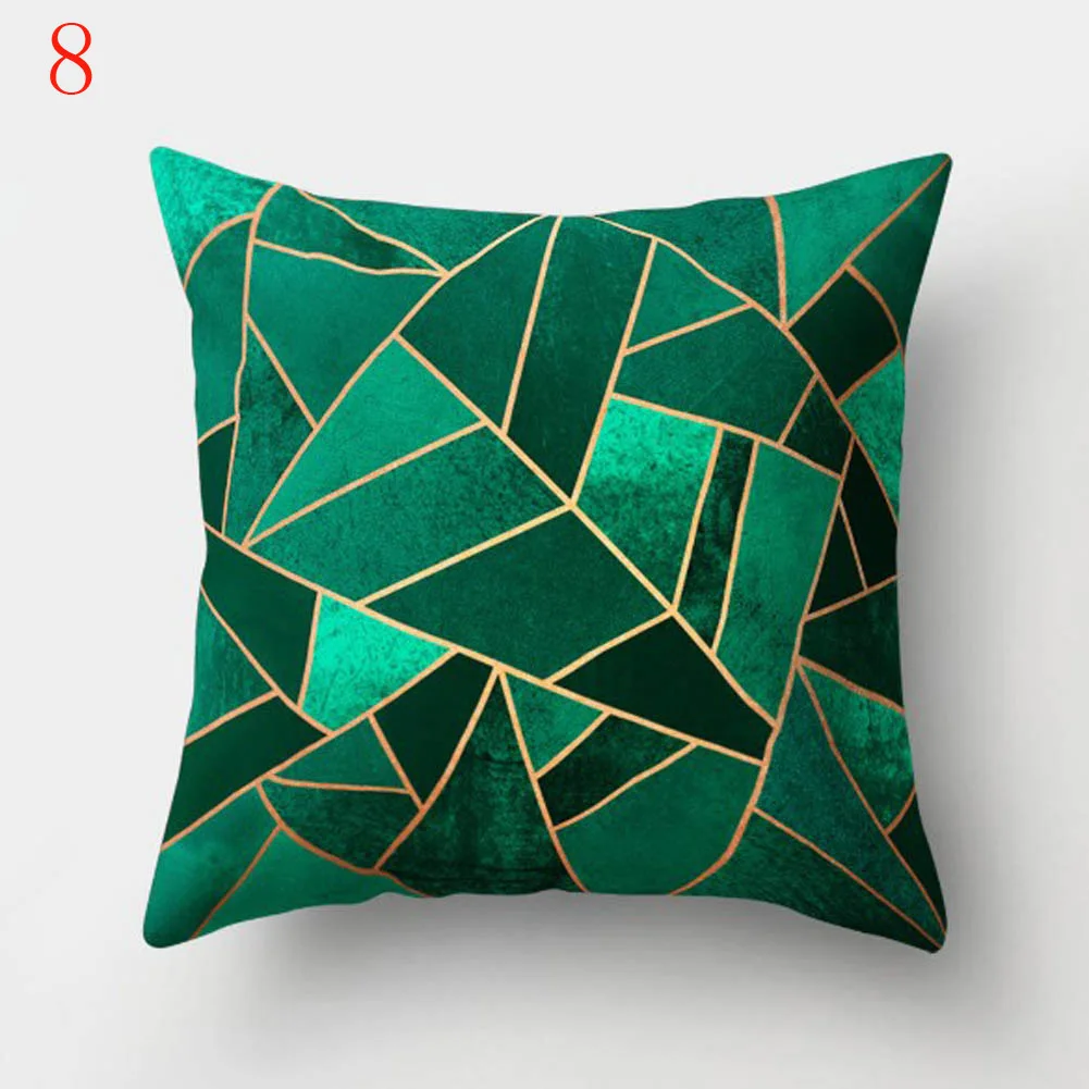 

Printed Geometric Pillow Case Polyester Cushion Cover Sofa Home Decorative Pillow Cushion Covers Pillow Cover Quality Pillowcase