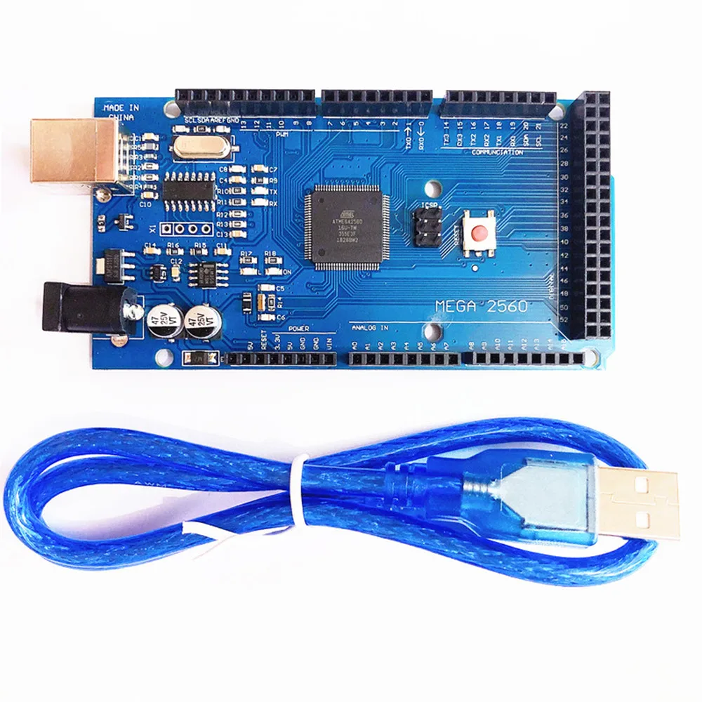 Reprap Ramps 1,4 комплект RAMPS 1,4+ 2004 ЖК-контроллер+ Мега 2560 R3+ A4988 Драйвер для 3d принтера