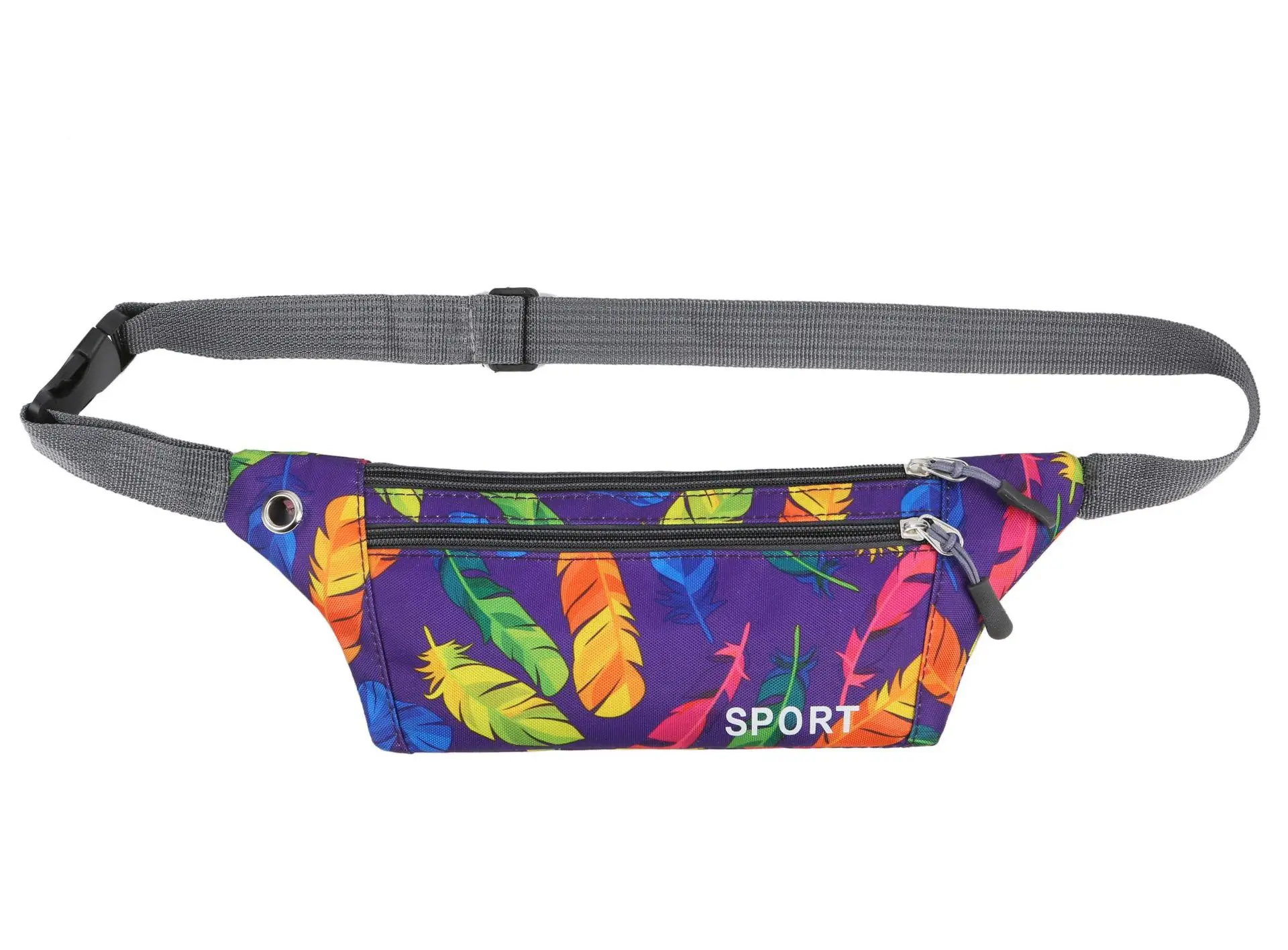 

SHYAA Fanny Pack Female New Sports Man Waterproof Chest Bag Unisex Waist Bag Ladies Waist Packs Camouflage Belly Belt Bags