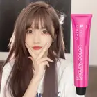 Крем-краска для волос 100 мл, мягкий безопасный шампунь-краска для волос, краска для волос, кремовый синий Стайлинг, средство для всех восков, около 3 месяцев