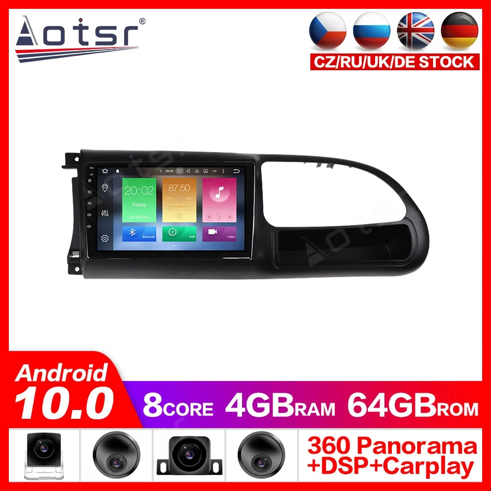 Android 10 0 GPS навигация Радио DVD плеер для Ford Transit 2010 2016 видеоплеер стерео головное