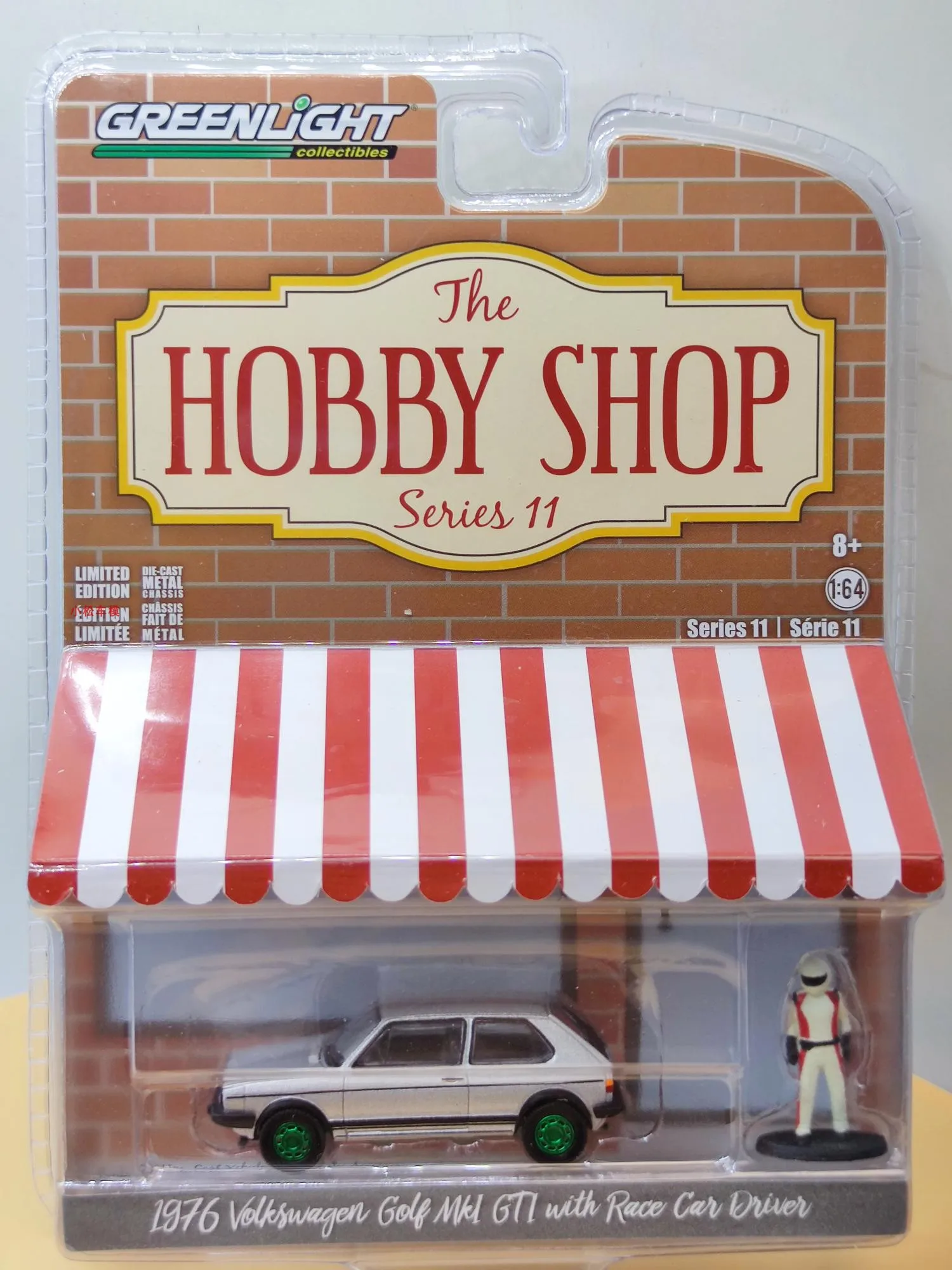 

Модель автомобиля GreenLight 1/64, vw Golf GTI, 1976 Volks, литой под давлением