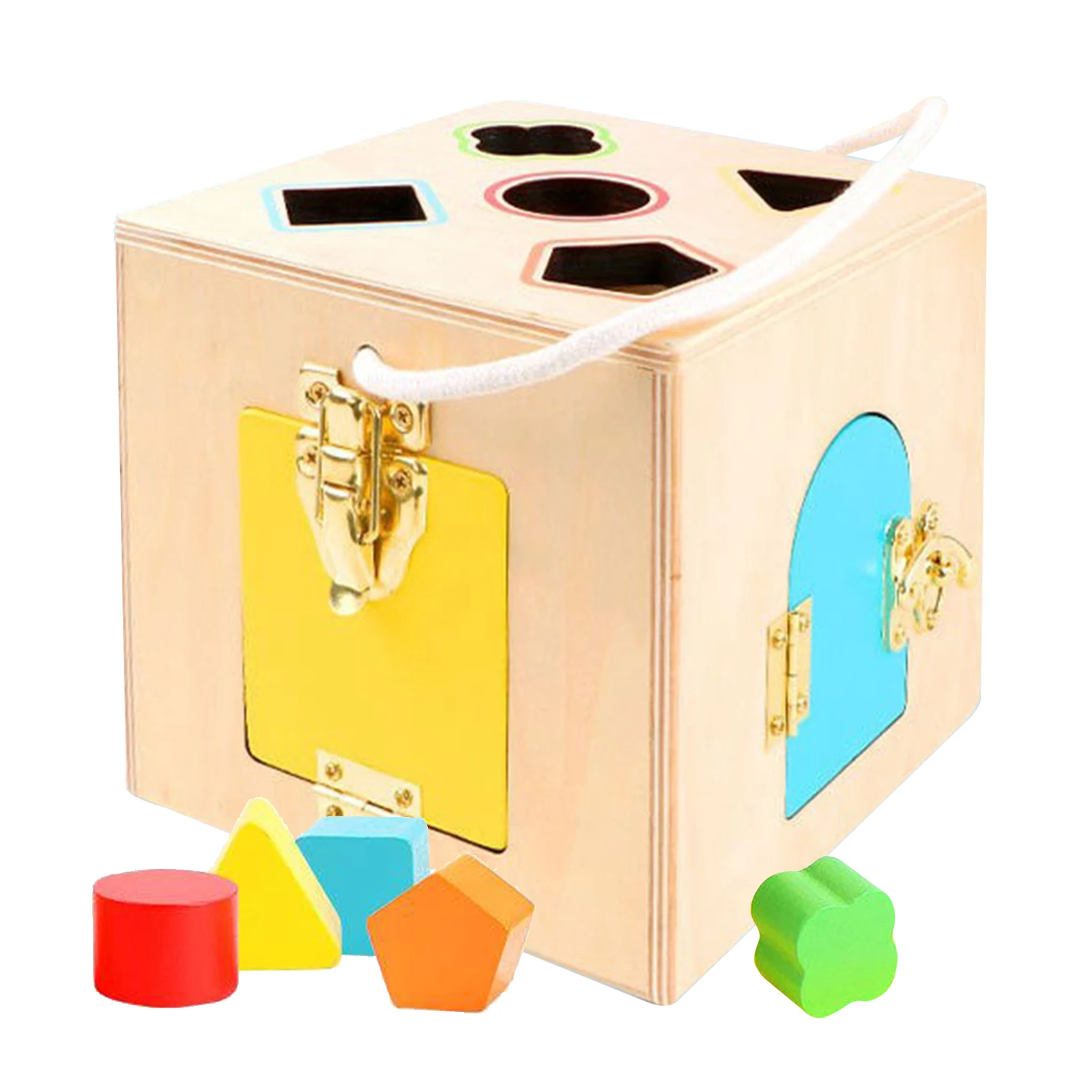 

Montessori Lock Box Toy Learning Education Toys Life Skill Toy for Toddlers
