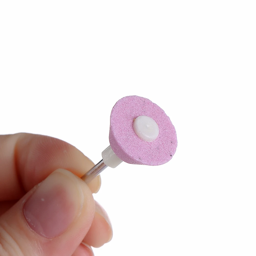 1 Set Soft Polishing Felt Cone 5 in Electric Nail File Brushes Buffer Polisher Drill Grinder Tools Manicure Machine | Красота и