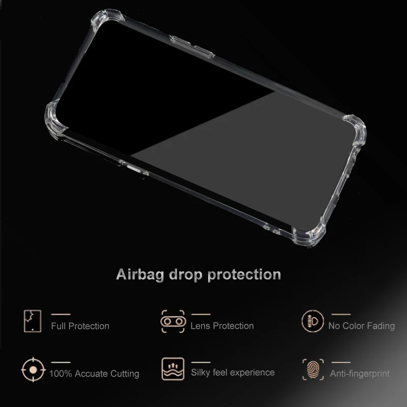 for realme 6 6s realme 6 pro shockproof hd clear transparent silicone tpu soft phone back case cover coque funda free global shipping