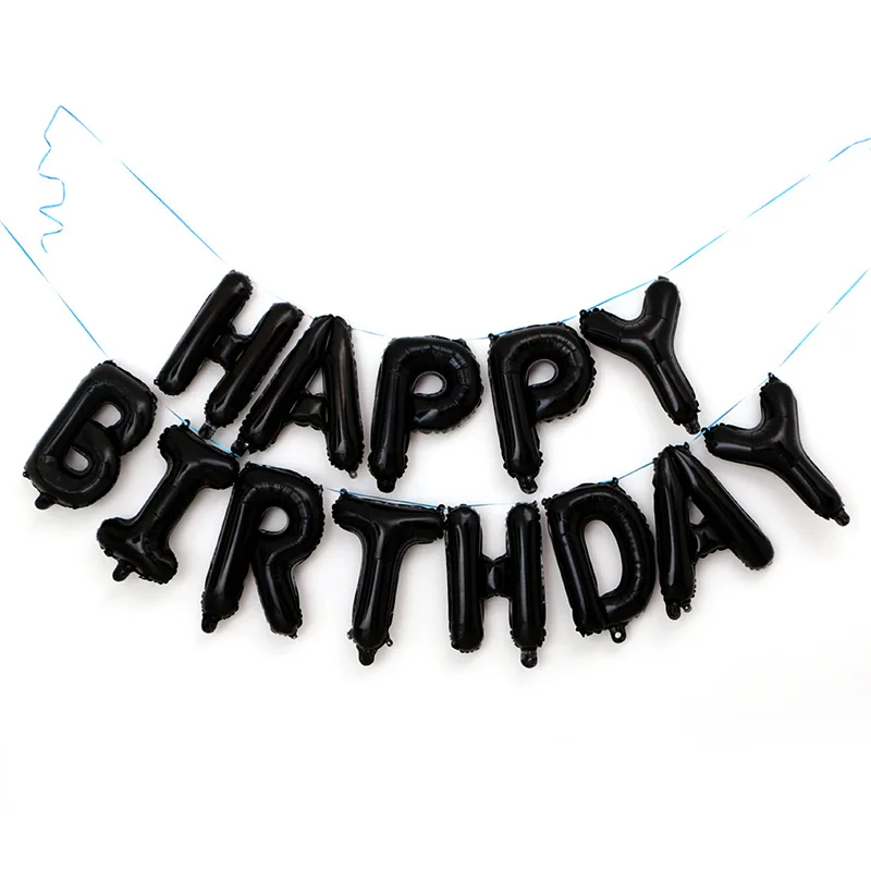 Фольгированный шар Happy Birthday 16 дюймов 1 комплект |