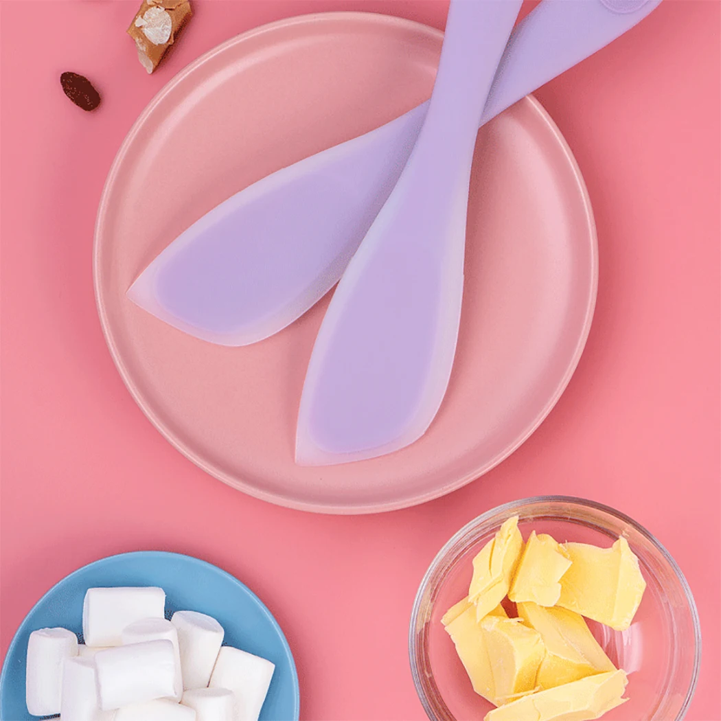 1 шт. Кухня силиконовые сливочное торт шпатель скребок для смешивания теста