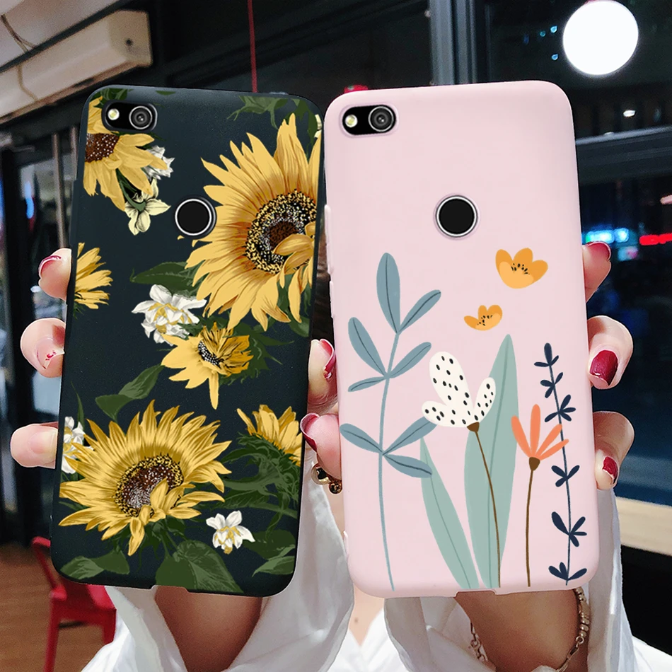 love heart phone case for huawei p8 p9 lite 2017 honor 8 lite cover luxury soft protector funda huawei p8 lite 2017 pra lx1 case free global shipping
