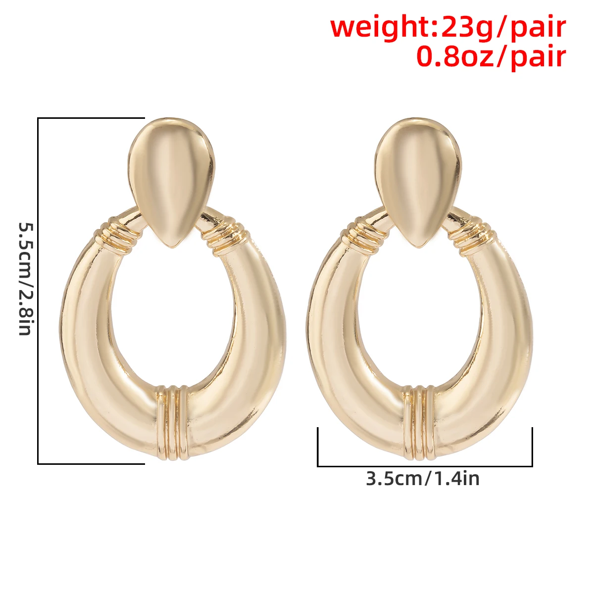 

Vintage Geometric Water Drop Earrings for Women Punk Gold Color Unusual Cute Hanging Earrings Piercing Kpop Jewelry 2021 Trend