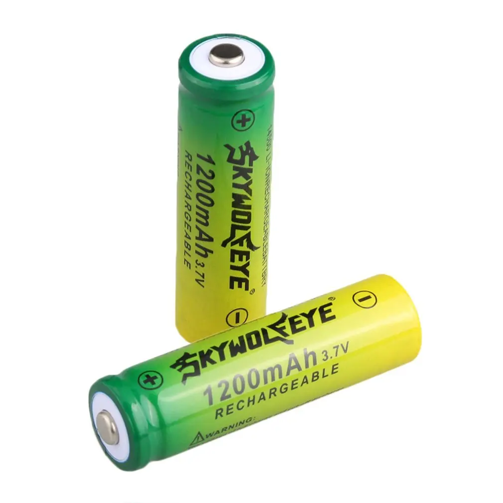 Светодиодный фонарь перезаряжаемый литий-ионный аккумулятор 14500/AA 1200 мАч высокой