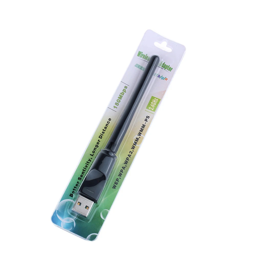 Использование чипсета MT7601 150 Мбит/с USB 2 0 Wi-Fi адаптер 802 11 B/G/N LAN Ethernet ключ для