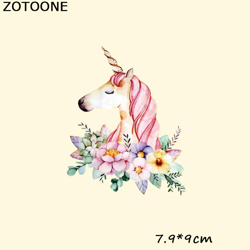 ZOTOONE пирография 18*17 см теплая мультяшная лиса термопереводная глажка наклейки утюжок на Пластыри для одежды моющиеся аппликации E - Цвет: 7