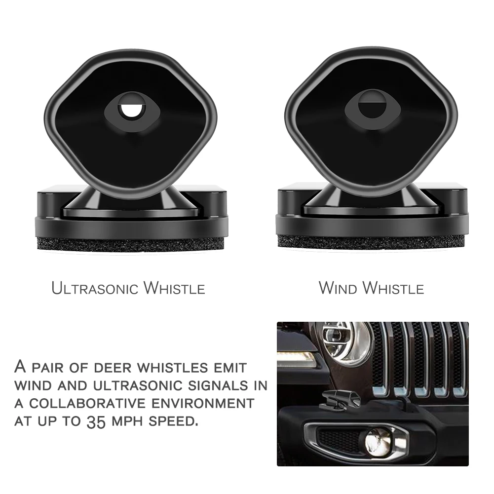 4 шт. Универсальный Автомобильный свисток оленя ультразвуковой сигнал