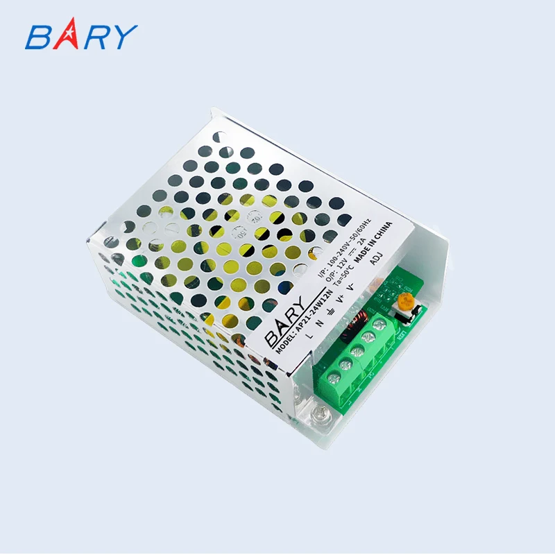 

BARY 24W Output Power AC-DC Switching Power Supply Module 100-250VAC To DC12V 2000mA AP21-24W12N White Aluminum Alloy Shell