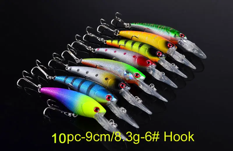 

20pcs classic lure sets minnow lures mixed fishing lure set