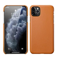 cowhide genuine leather case for iphone 11 pro max phone cover protective back cover for apple iphone 11 pro max case