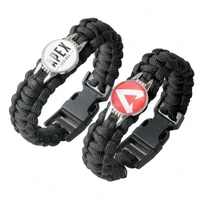 game apex legends black bracelet fans gifts rope bracelet men jewelry pulseira woven bracelet 2 styles