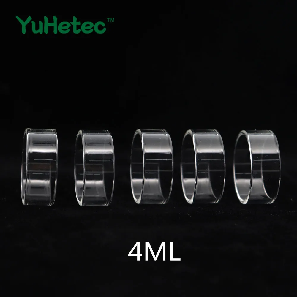 

5PCS Original YUHETEC Replacement Glass TUBE for Greekvape Peerless RDTA 2ML/4ML