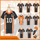 9 видов стилей Haikyuu Cosplay Костюм Karasuno школьный волейбольный клуб Hinata Shyouyou спортивная форма