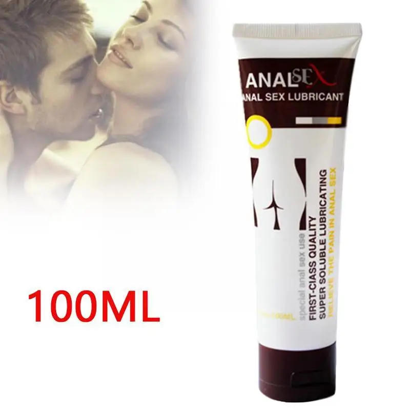 1 шт. 100 мл шелковая Анальная обезболивающая смазка для секса снятия боли в воде