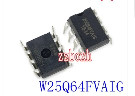 

5 шт./лот новый оригинальный W25Q64FVAIG 25Q64FVAIG DIP8