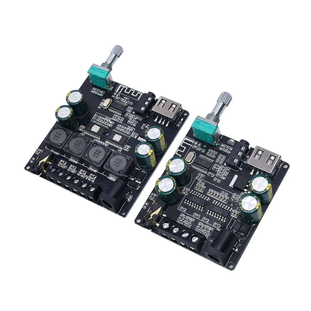 Hi-Fi TPA3116 Bluetooth 5 0 высокого Мощность цифровой стерео усилитель доска 100 Вт * 2 ампер