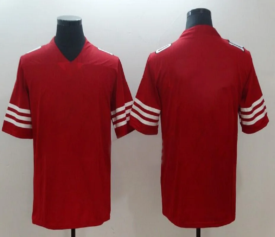 

2021 New Men's American Football San Francisco Jerseys Jerry Rice George Kittle Nick Bosa Kwon Alexander Customized Jersey