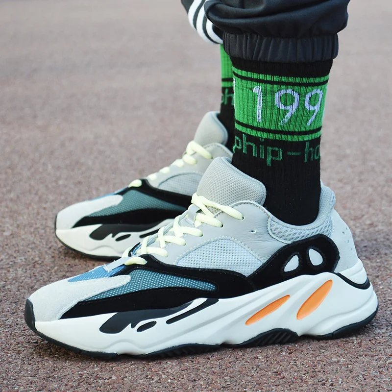 Мужские кроссовки для бега в стиле пэчворк | Обувь