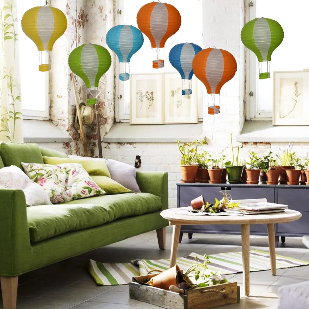 Свадебные Юбилей вечерние пользу 10 штук складной тепловой аэростат Бумага