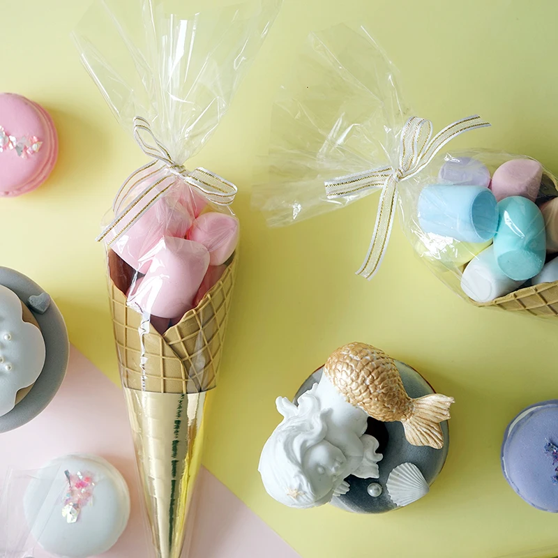 Искусственный свисающий сахар SWEETGO мороженое модель десерта из зефира