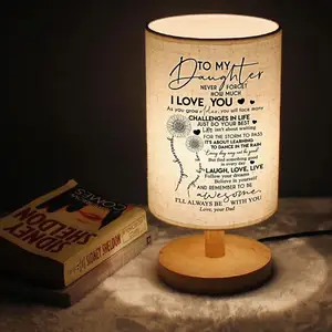 "Dad To My daughter Graduation Birthday Present Send Reading Lights, Booklights He Will Continue Beautiful Gift Forever  "