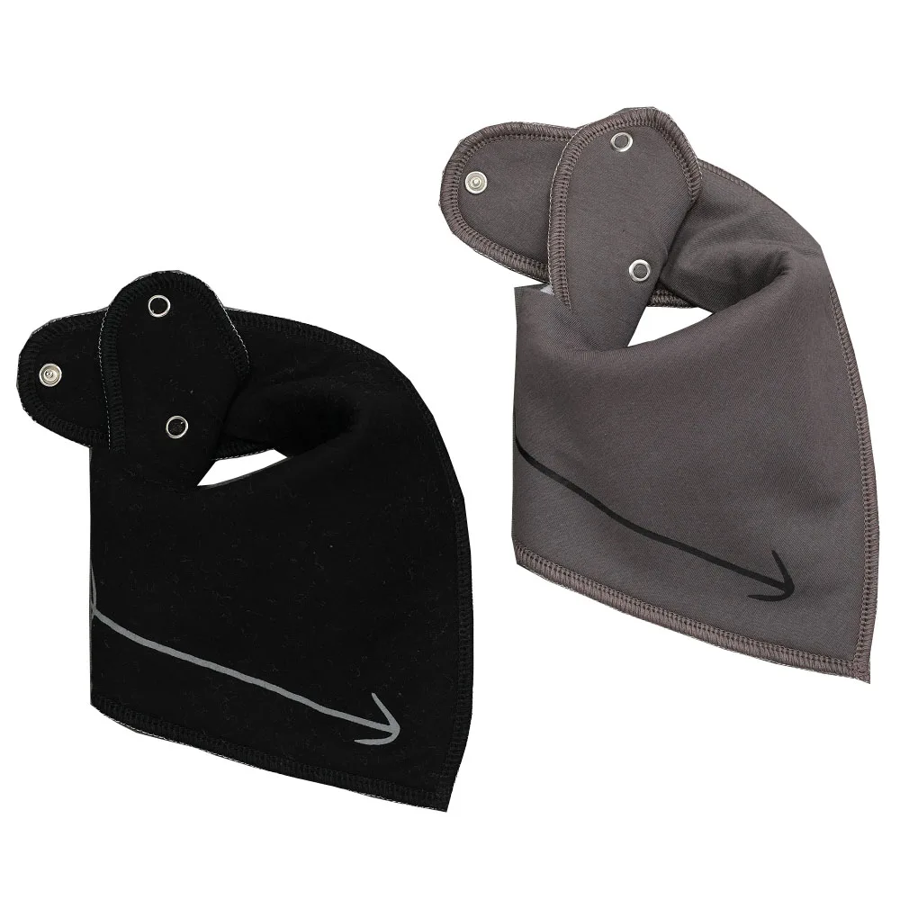 2 шт./лот детские нагрудники-банданы очень мягкий нагрудник из натурального