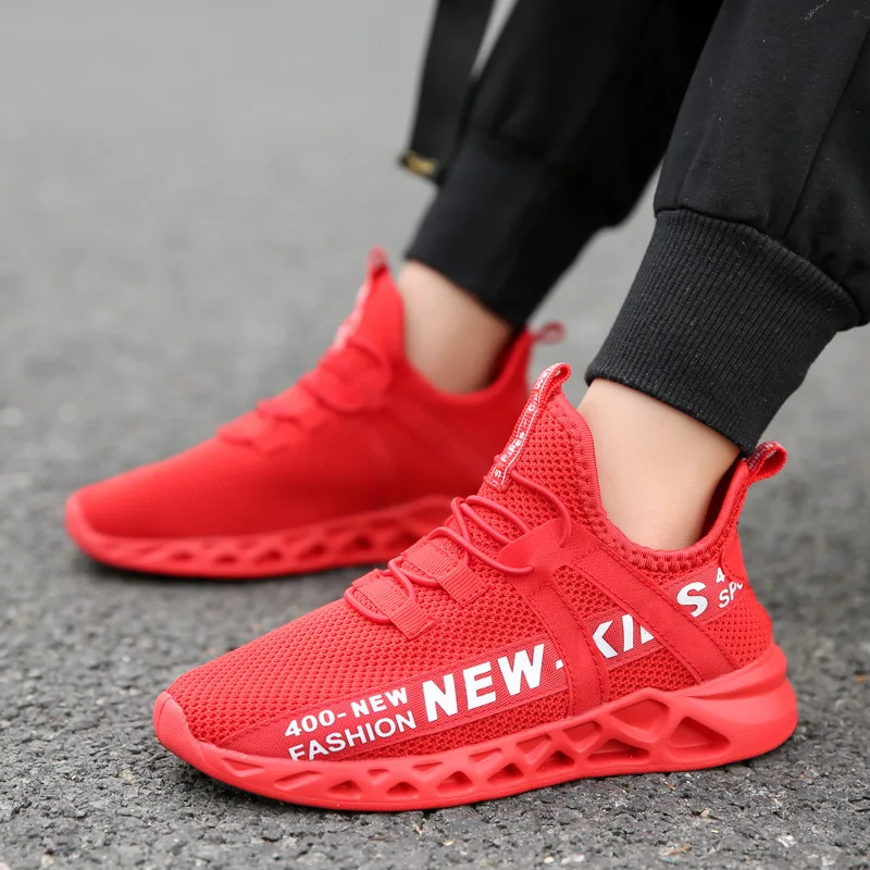 

2020 New Children Summer Running Boys Basket Shoes Lightweight Mesh Breathable Non-slip Girls Spring Autumn Sneakers