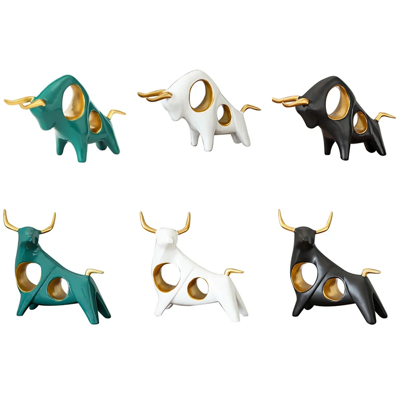 

Statue Taurus Bull Symbol of the Year 2021 Animal Ox Home Decor Ox