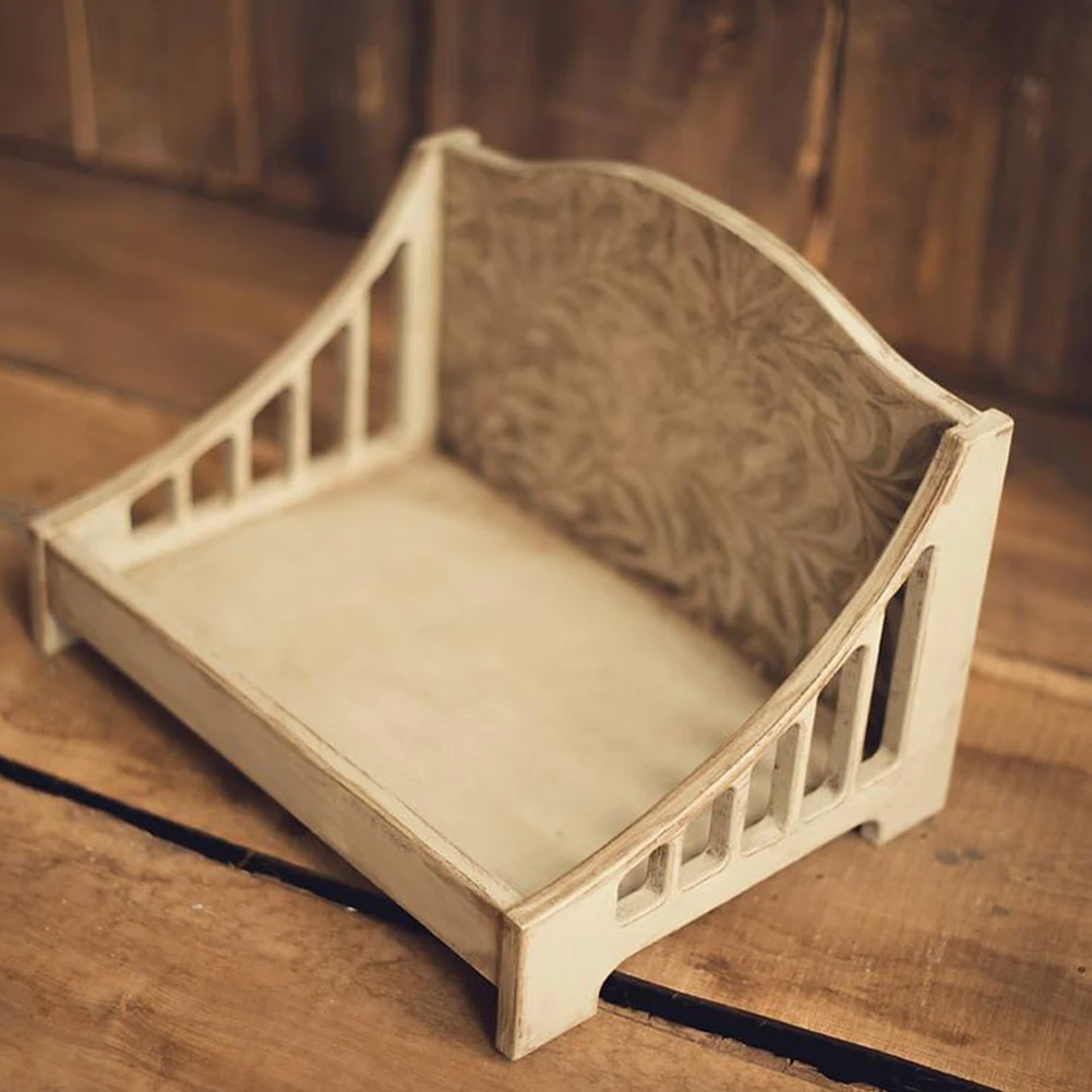 

Accessories Shoot Photo Background Photography Props Vintage Baby Wooden Sofa